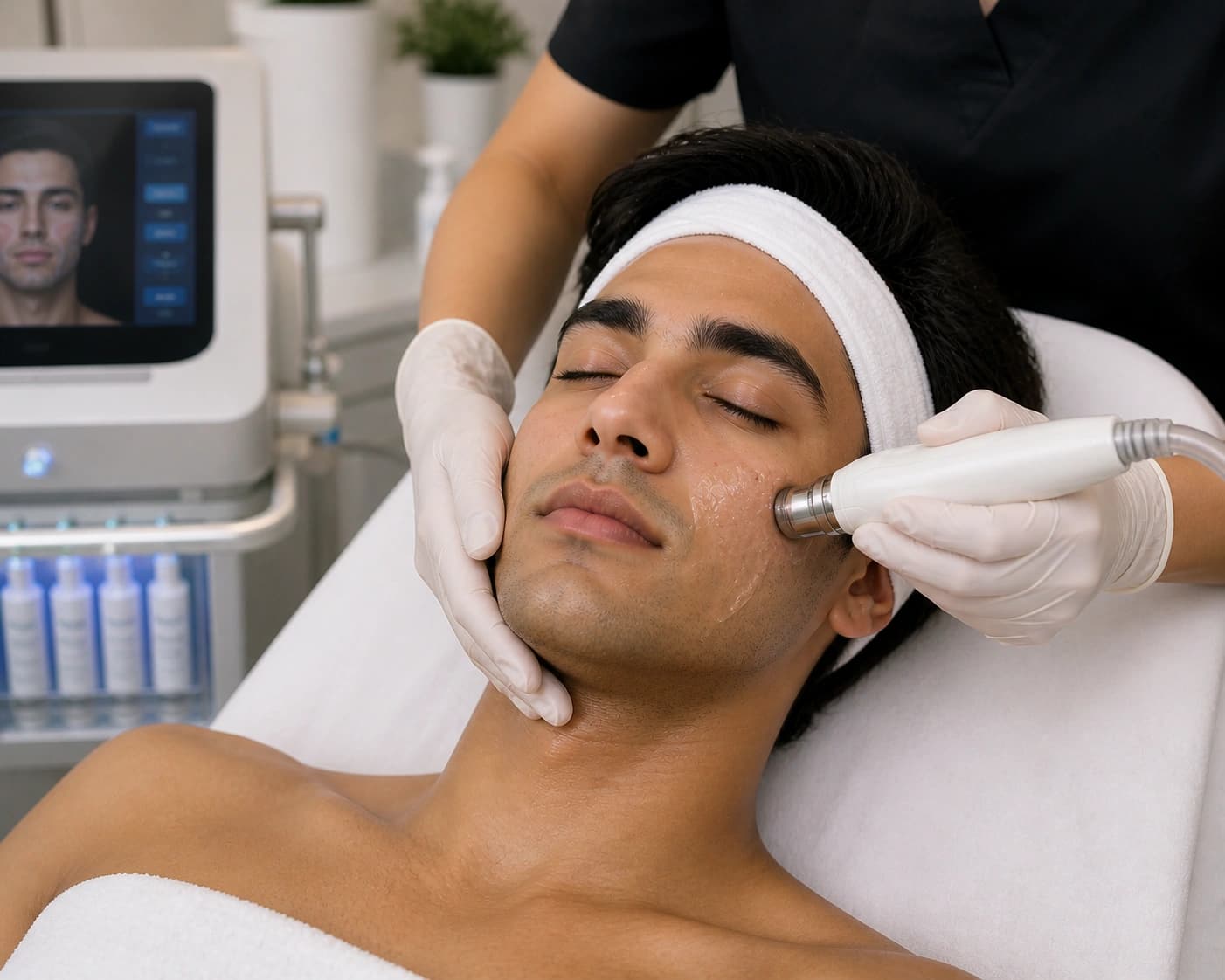 Slimming Facial For Men