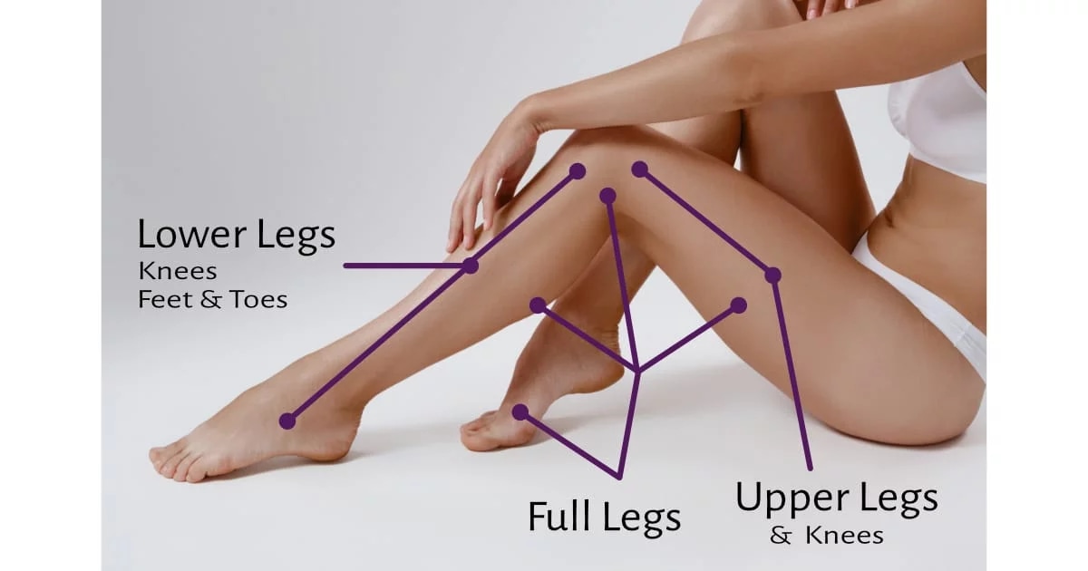 Full Legs Laser Hair Reduction